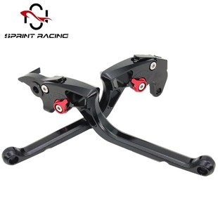 手把二指刹车拉杆配件 刹车牛角UE125短款 适用铃木UY125 UU125改装