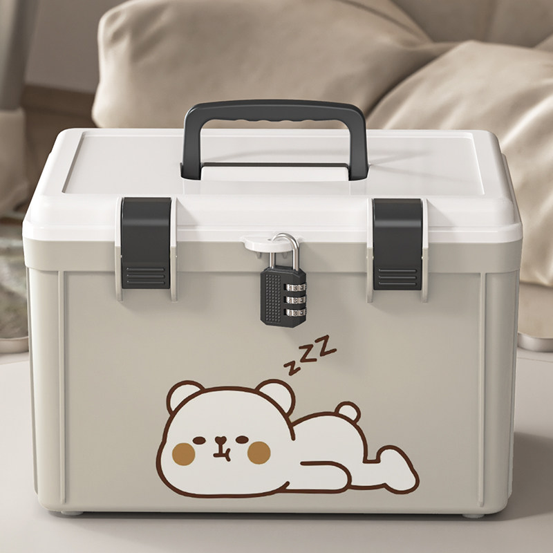 新款手提袋c锁防潮箱单眼相机密码锁收纳箱摄影器材电子元器件乾