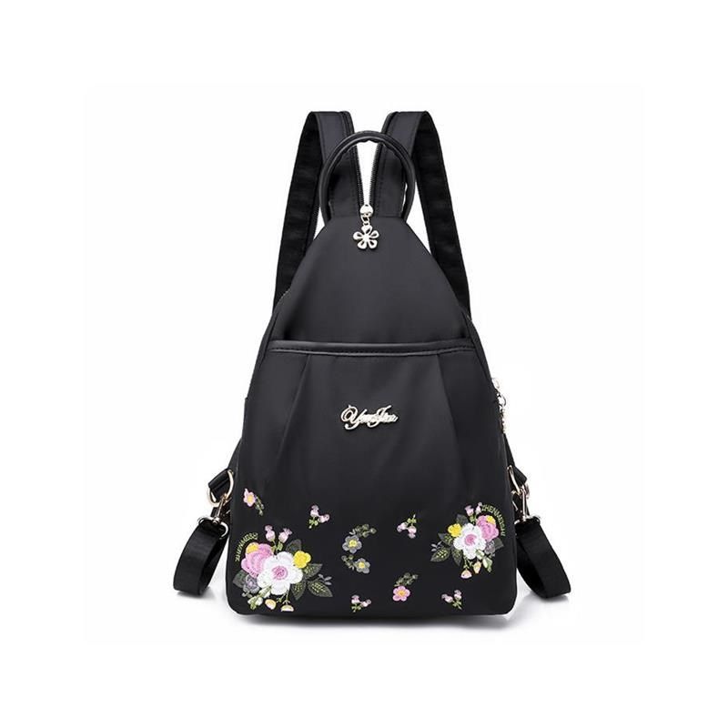 双肩包女2024新款帆布民族风小背包迷你韩版百搭尼龙牛津布包胸包,箱包皮具/热销女包/男包,双肩背包,淘宝优惠券,粉丝福利购,淘宝优惠卷