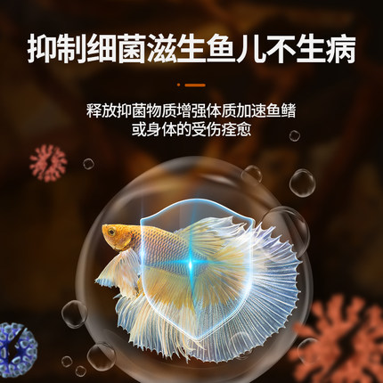 水鱼榄仁叶懒人叶橄榄叶鱼缸降酸降低水族ph值乌龟龙眼叶斗质调节