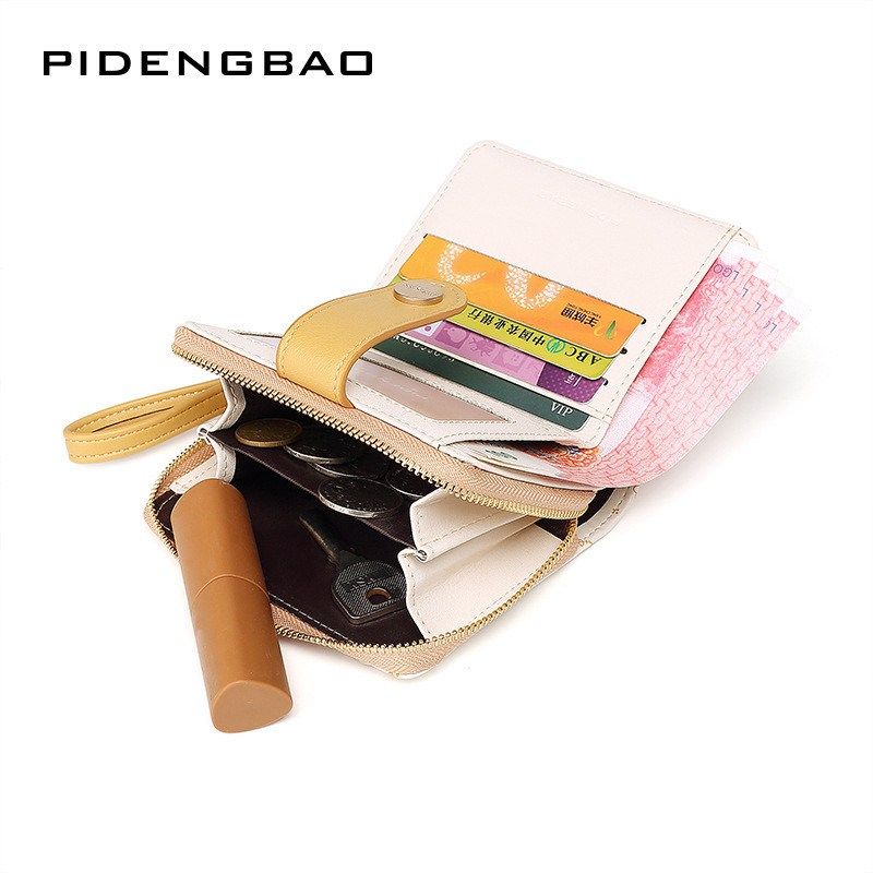 新款日式可爱卡通学生短款卡包拉链零钱包女士两折小清新皮夹新品,箱包皮具/热销女包/男包,钱包,淘宝优惠券,粉丝福利购,淘宝优惠卷