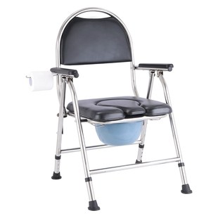 老人坐便椅可折叠移动马桶病人孕妇家用老年坐便器洗澡椅大便凳子
