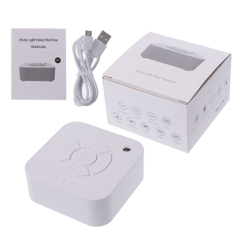 新品White Noise Machine USB Rechargeable Timed Shutdown Slee