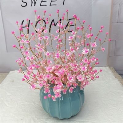 新品买2瓶花束材料送1个花瓶-小花心幸福花材料包diy手工饰品非成