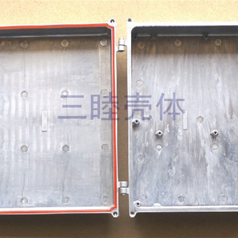 027A 256*200p*86无孔 室外压铸铝防水盒 无线AP网桥防水外壳