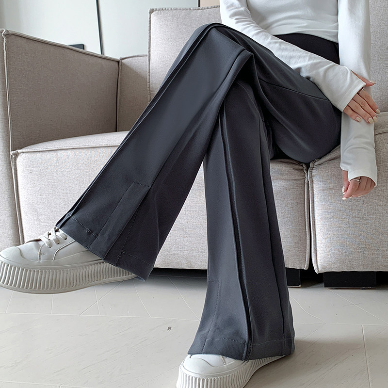 喇叭孕妇西装裤子春秋外穿秋季侧开叉运动阔腿裤长裤孕期秋装秋款,孕妇装/孕产妇用品/营养,孕妇休闲裤,淘宝优惠券,粉丝福利购,淘宝优惠卷