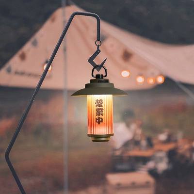 速发Dimmable LED Tent Lamp Rechargeable Vintage Tent Lightin