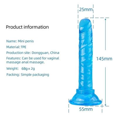 速发Dildo Anal Masturbator Sex Toys Crystal Jelly Dildo Suct