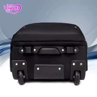 2025新品拉杆背包女带滑轮书包拖箱大容量商务短途旅行包双肩包男