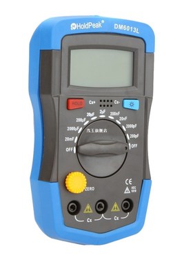 DM6013L Handheld capacimetro Digital Capacitance Meter teste