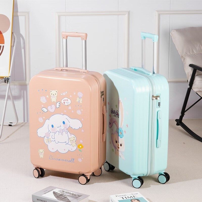 箱子行李箱女2024新款小型20寸登机箱旅行箱24寸拉杆箱卡通高颜值,箱包皮具/热销女包/男包,旅行箱,淘宝优惠券,粉丝福利购,淘宝优惠卷