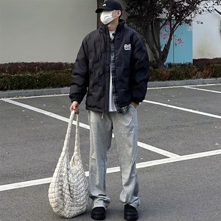 男 棉袄套装 高级感立领潮流棉衣男装 搭配一套帅气加厚棉服外套冬季