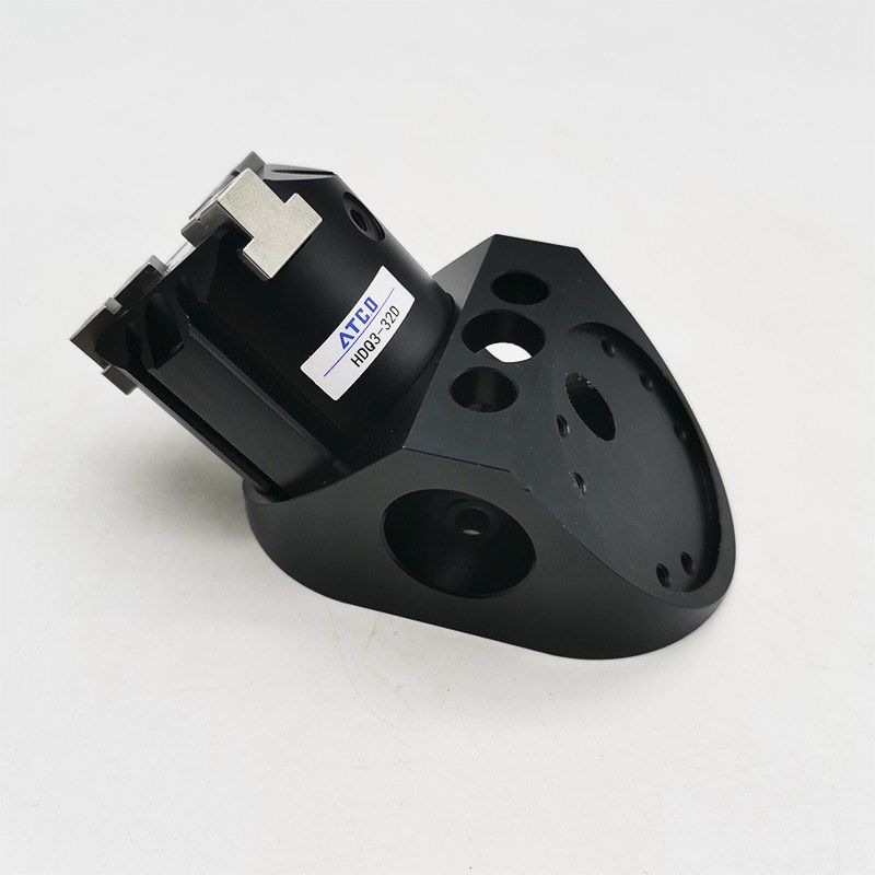 气立可型气动三爪手指夹具HDQ3-25/32/40/50/63换向夹持气缸配套