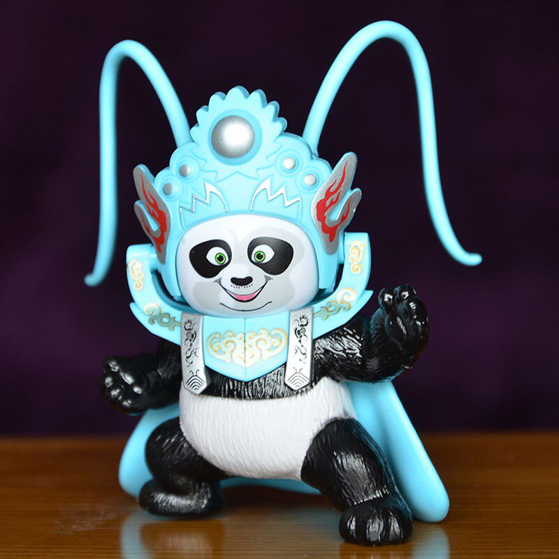 川剧熊猫变脸娃娃脸谱玩具中国风特色重庆成都旅游纪念礼品送老外