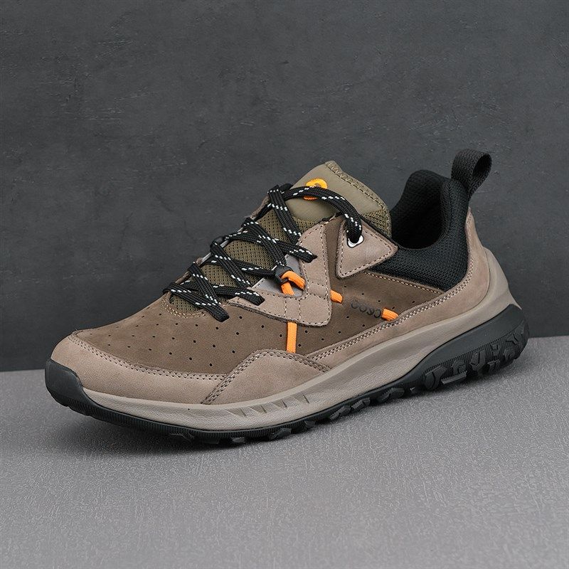 男鞋户外徒步鞋2024秋季新款时尚休闲男鞋防滑耐磨磨砂皮登山鞋男,流行男鞋,健步鞋,淘宝优惠券,粉丝福利购,淘宝优惠卷
