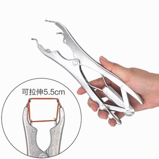 羊断尾圈断尾钳不锈钢扩张钳羔羊断尾皮筋无血兽用小羊剪尾器胶圈