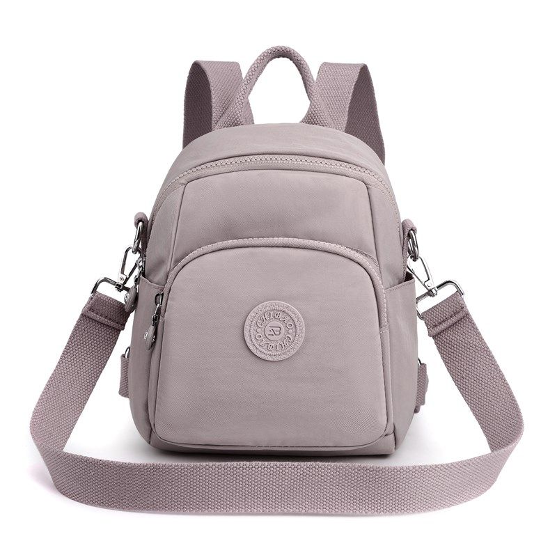 牛津布双肩包女2024新款时尚休闲尼龙迷你小背包轻便防水帆布女士,箱包皮具/热销女包/男包,双肩背包,淘宝优惠券,粉丝福利购,淘宝优惠卷