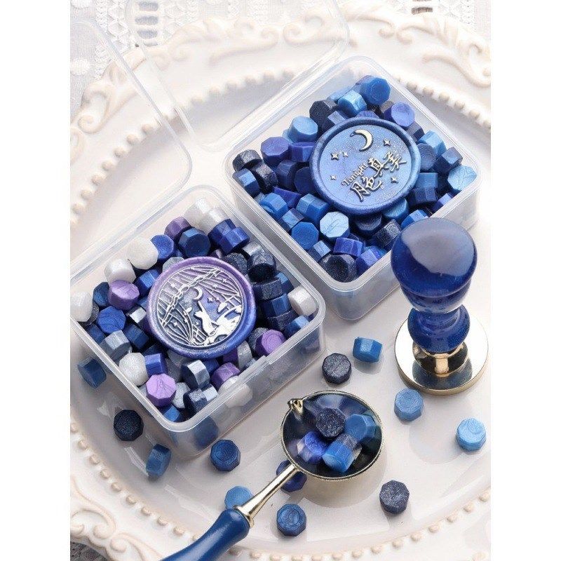 24色收纳盒珠光高颜值火漆蜡粒A透色马卡龙色梦幻印章请柬封蜡包,文具电教/文化用品/商务用品,成品印章/学生用印/火漆,淘宝优惠券,粉丝福利购,淘宝优惠卷