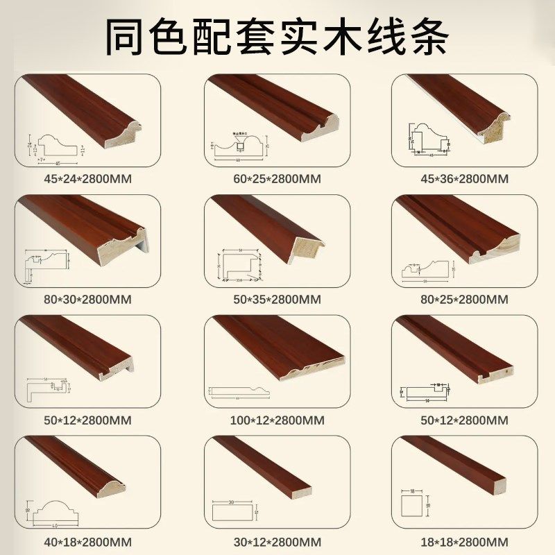 实木免漆板整张板材多层板包覆PVC膜集成墙板木饰面背景墙护墙板