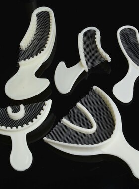 Dental Impression Trays Teeth-Holder Metal-Materials Plastic