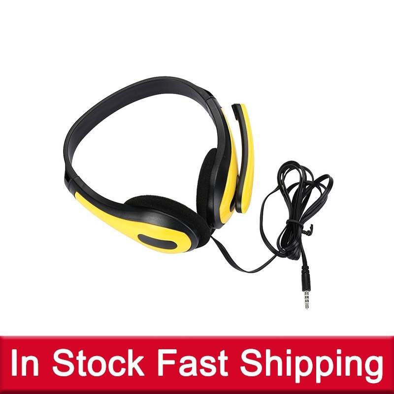 推荐3.5mm gaming headphones stereo earphones headsets with m