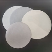 6寸软磨砂纸汽车漆面抛光打磨20A00目3000号5寸圆形植绒干磨现货