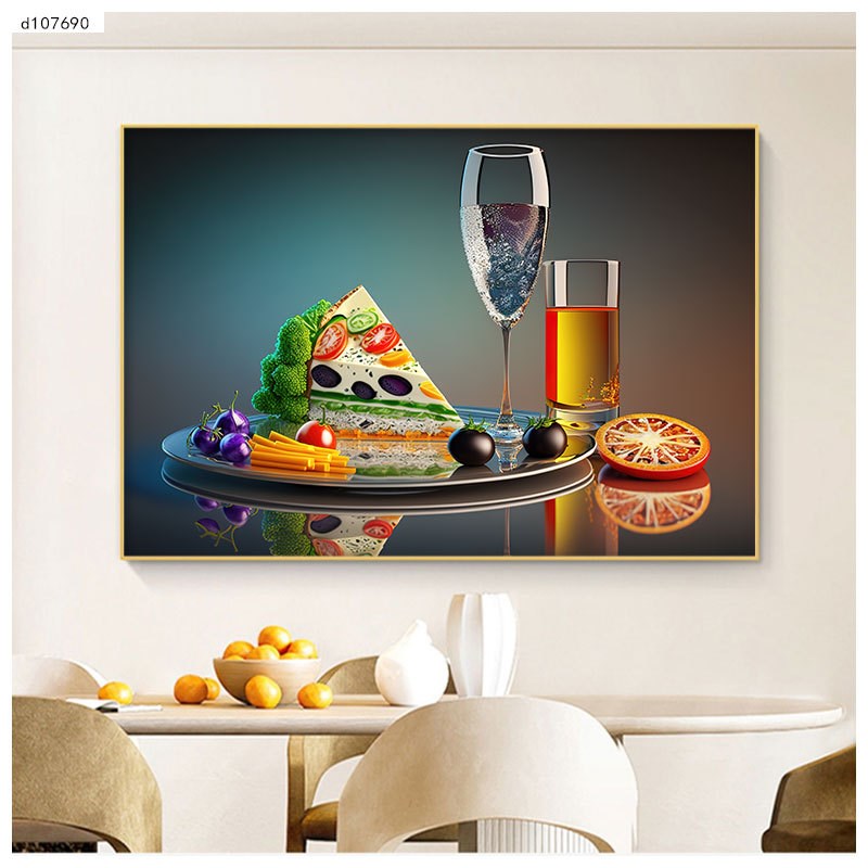 北欧现代简约背景墙电闸箱装饰画酒杯挂画壁画大气电表箱覆盖画图片