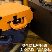 定制新款 复古美发工具箱子手提箱剪刀多功能发型师收纳箱大号小号