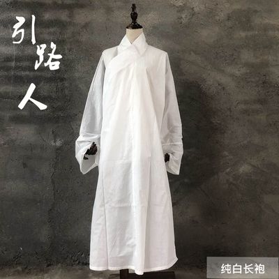 亚麻长款孝衣麻衣孝服短款披麻戴孝服丧服孝子麻衣套装殡葬丧事用