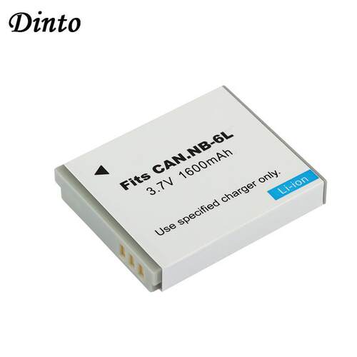 热销1pc 1600mAh Digital Battery Pack NB-6LH NB-6L NB6L Repla