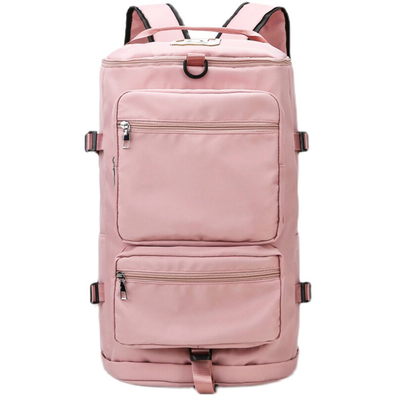 旅行包双肩包女大容量轻便外出背包2021新款多功能休闲运动行李包