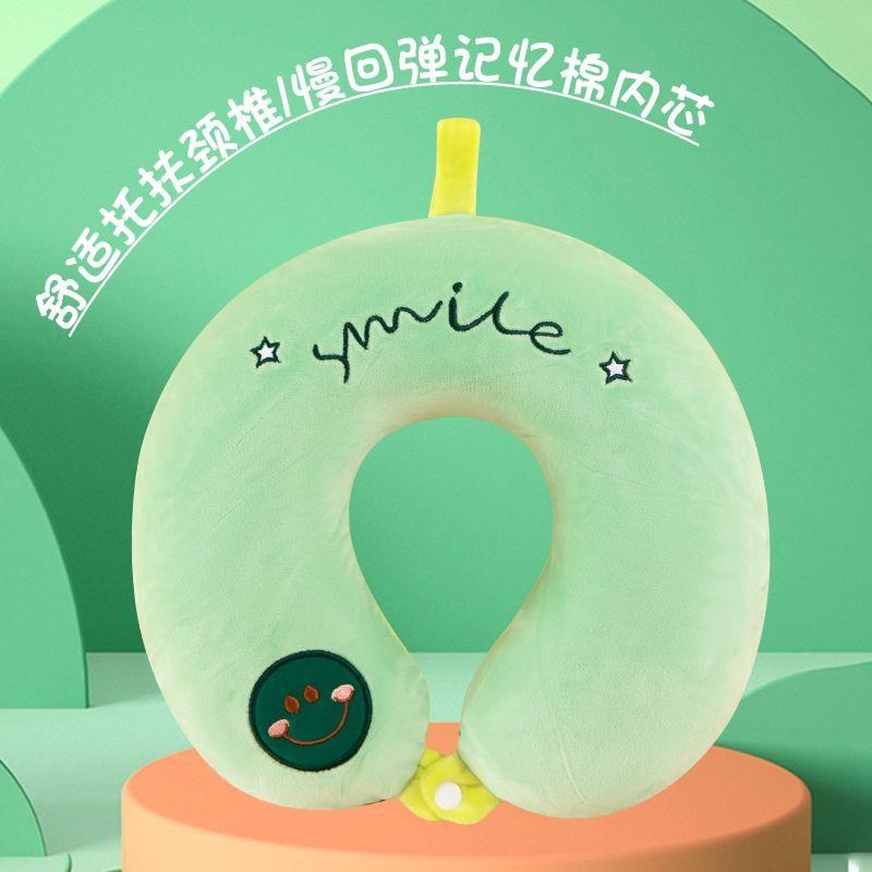 现货午睡护颈枕头成人护颈助眠颈椎枕靠枕u型头枕车用颈枕u型枕学