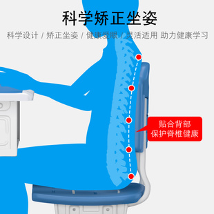 儿童学习桌男女孩写字家用现代简约可升降简易小学生书桌椅子套装