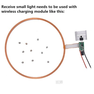 10pcs Receiving Lights One-to-many Decorative Lights Wireles