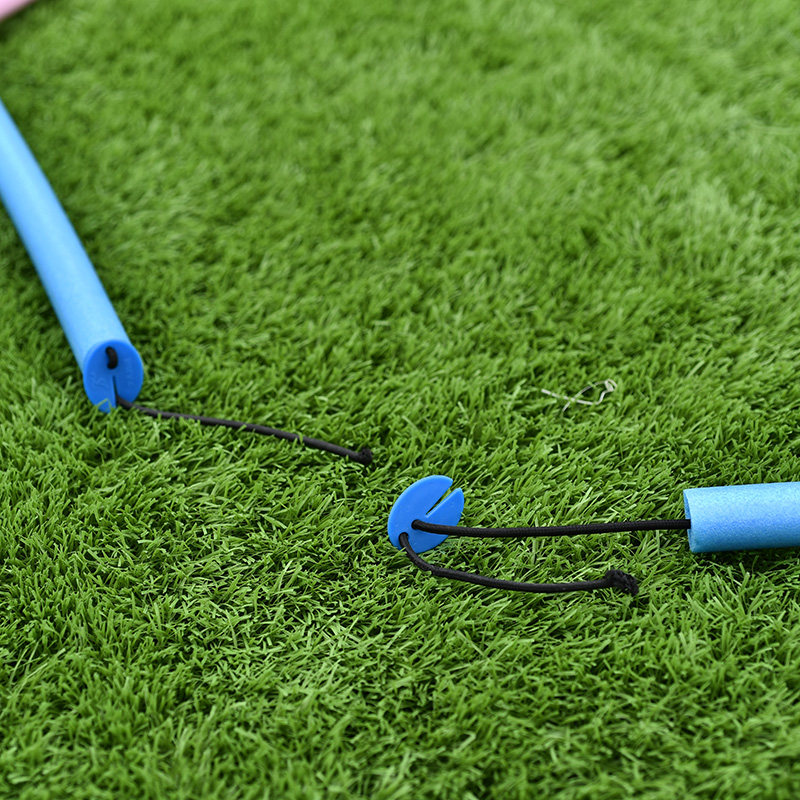 振轩 折叠软式跳高横杆 带绳 幼儿园趣味儿童软式跳高横杆 跨栏架