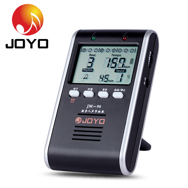 JOYO电子人声节拍器钢琴吉他架子鼓古筝小提琴打拍V器充电乐器通