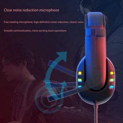 速发Wired Gaming Headsets with Microphone PC Gamers Headsets