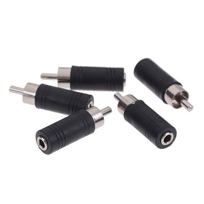 3.5mm Jack to RCA Phono Stereo Audio Adaptor Converter Conne