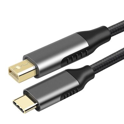 1.8M USB Type C 3.1 to Mini DisplayPort Cable DP 4K 60HZ Di