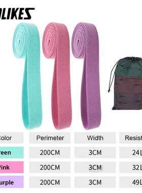 3PCS/Lot Fitness Rubber Bands Resistance Bands Expander Rubb