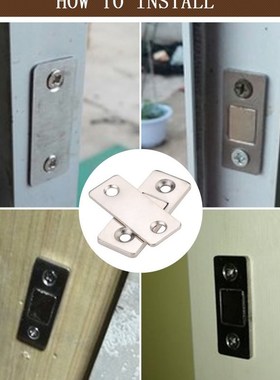 Myhomera 20 Sets / 8 Sets Strong Magnetic Door Closer Cabine