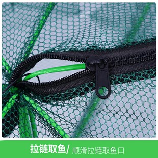 虾笼地网鱼笼地网鱼网河虾神器虾网笼子捕鱼折叠黄鳝可折叠甲鱼圆