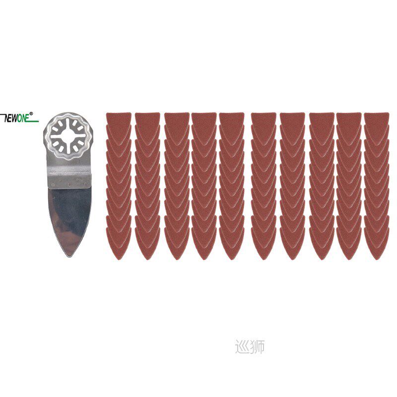 Starlock Finger Polish Saw Blades and Sandpaper Sets fit Pow