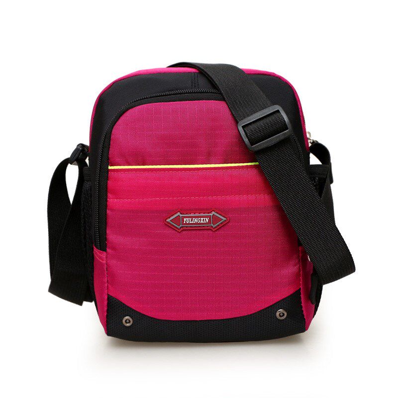 包防水牛津布休闲旅行百搭小揹包单肩斜挎包Y小包帆布女包斜跨男