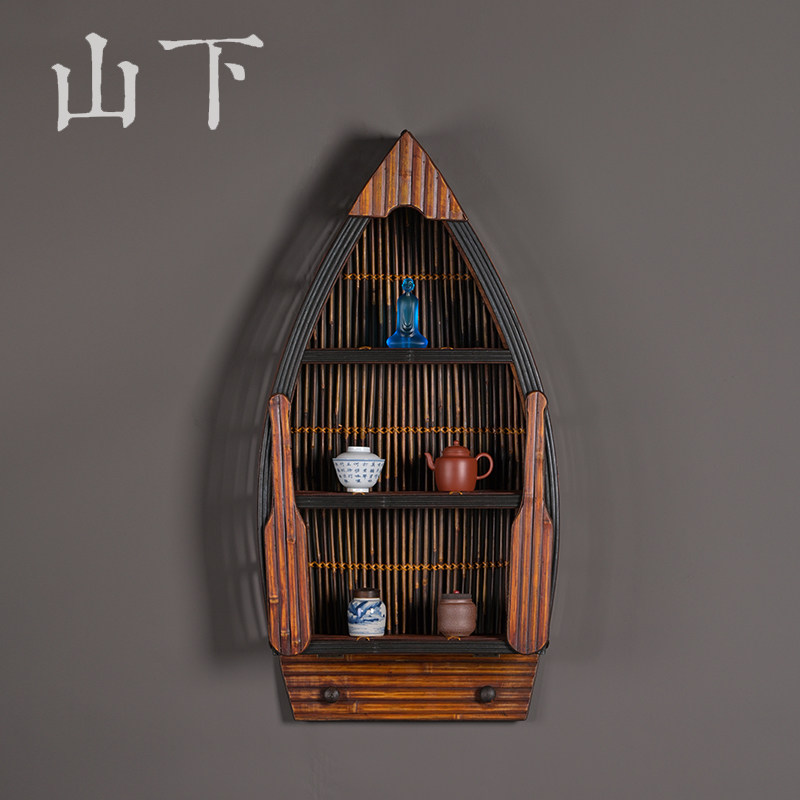 墙上博古架子仿古多层收纳多宝阁神龛佛龛壁N挂家用佛柜佛台供奉,住宅家具,多宝格/博古架,淘宝优惠券,粉丝福利购,淘宝优惠卷