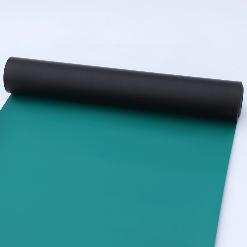 Thảm trải bàn chống tĩnh điện PVC Thảm lót bàn cao su chống trượt chịu nhiệt độ cao Khăn trải bàn phòng thí nghiệm bảo trì màu xanh lá cây Thảm bàn làm việc
