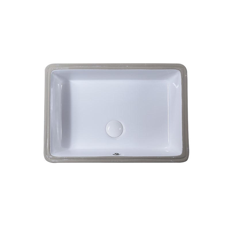 600/370mm窄长型台下盆嵌入式洗手盆卫生间陶瓷盆大尺寸瓷盆24寸