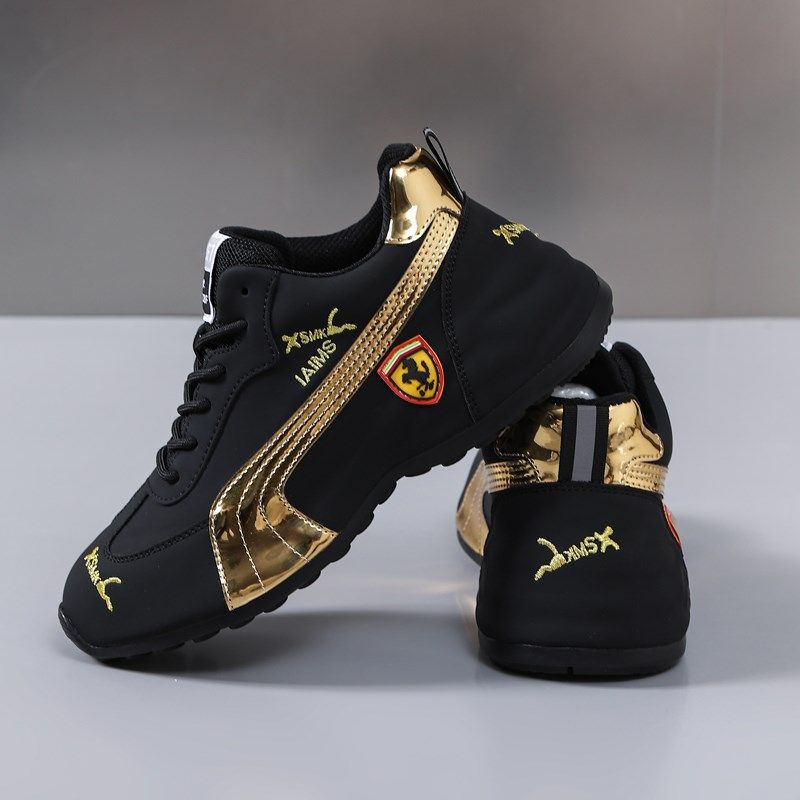 真皮防臭2024春秋新款老爹鞋皮蓬休闲百搭跑步男女情侣运动增高鞋,流行男鞋,老爹鞋,淘宝优惠券,粉丝福利购,淘宝优惠卷