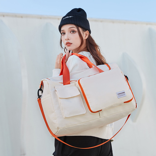 手提短途旅行登机包女轻便大容量出差收纳袋行李箱附加运动健身包