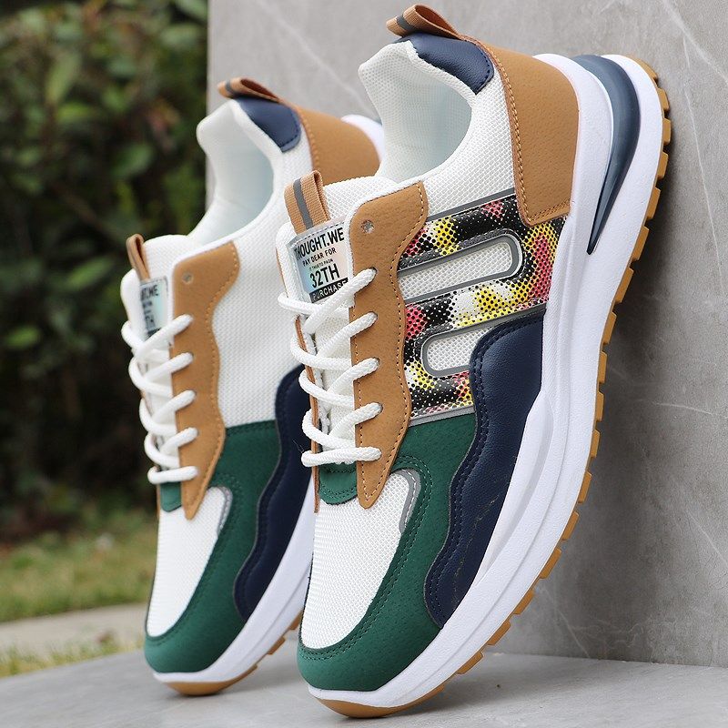 春季透气网面鞋新款网跑鞋防臭透气老爹鞋学生休闲旅游户外鞋板鞋,流行男鞋,老爹鞋,淘宝优惠券,粉丝福利购,淘宝优惠卷